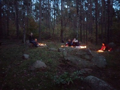 Ahnenritual am Dolmen an Samhain