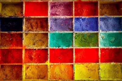 Farbpallette