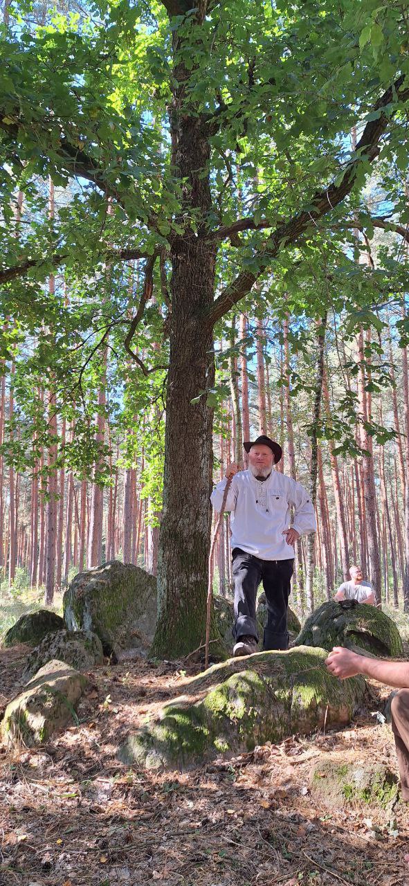 Frank am Maennerdolmen